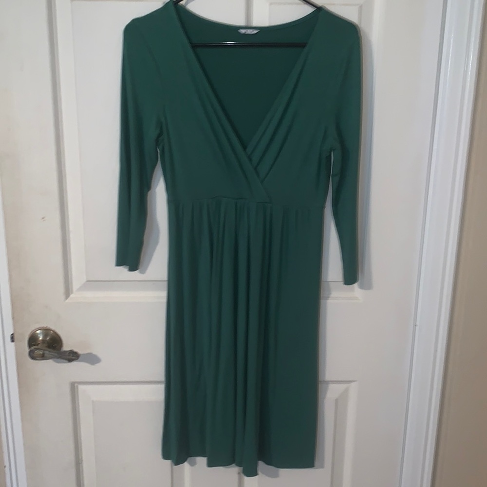 3 Dot dress green